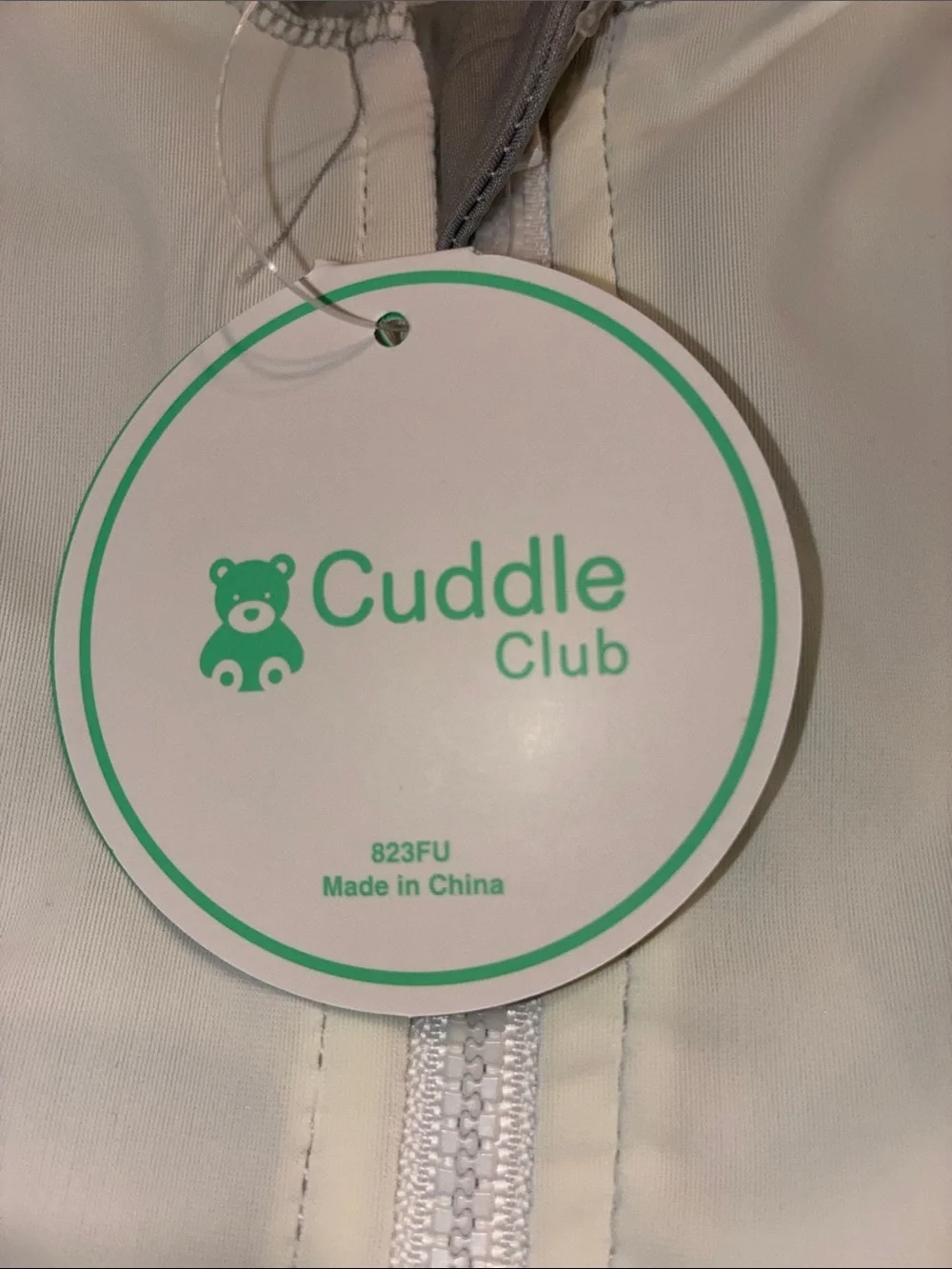 NWT Cuddle Club UPF 50+ Baby Sunsuit with Sun Hat penguin 18 to 24 months